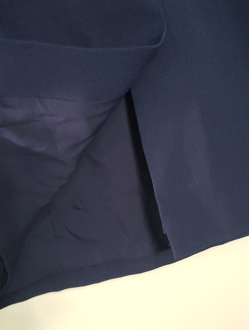 Kasper NWT Sleeveless Midi Sheath Dress 12 Navy Blue Career Office Work Business - Picture 7 of 16
